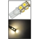 Bombilla LED T10 9 Led 5050 3 chip SMD 12v Blanco cálido