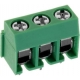 Bornas circuito impreso DG126 Verde 10mm recto paso 5mm