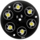 Pcb redondo 98mm para 6 Led Lumiled