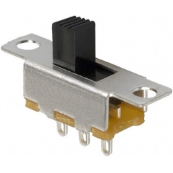 Interuptor deslizante vertical 19x4.8x5mm 1C-2pos.