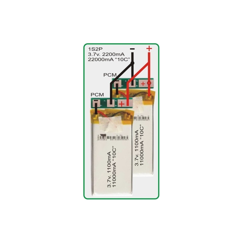 Placa de protección de batería de litio 2S 5A 7.2V 7.4V 8.4V Protecció 