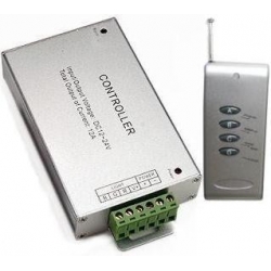 Controlador PWM RF para RGB 12-24v.12A. 4 teclas