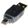 Adaptador USB-Macho-Mini USB Macho