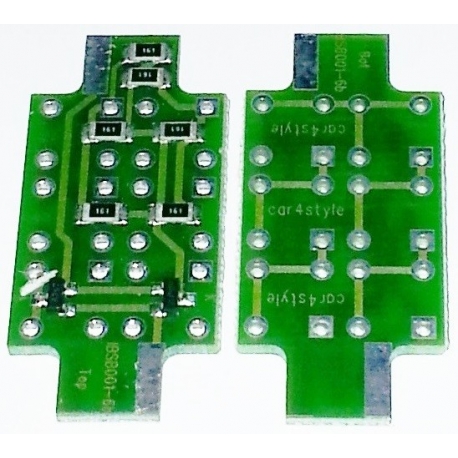 Set Circuitos Impresos Feston para 6 Led Piraña