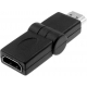 Adaptador HDMI hembra-macho abatible