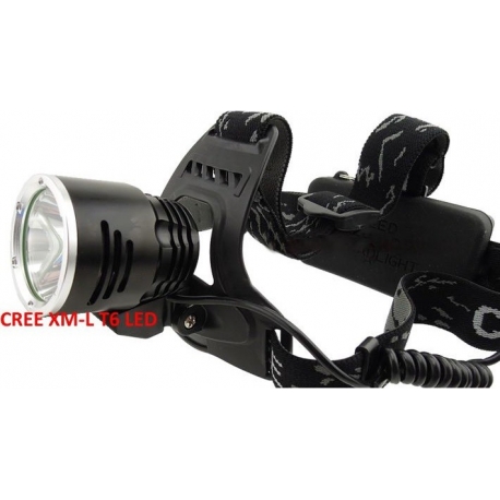 Linterna casco 1200Lm.CREE XML