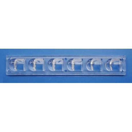 Lente Multi-Led para 6 Led