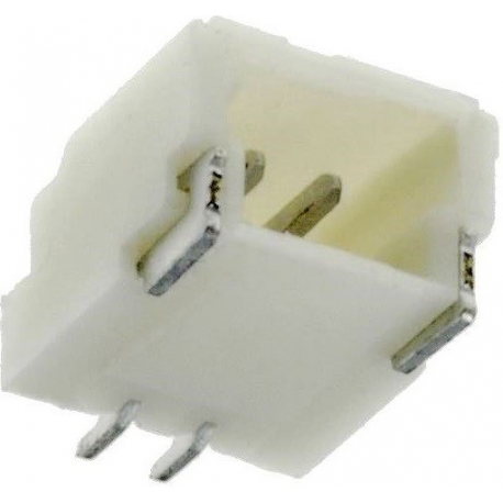 Micro Conectores paso 1mm Macho 2pin Horiz