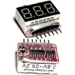 Mini Monitor Digital de baterías Li-po-Litio