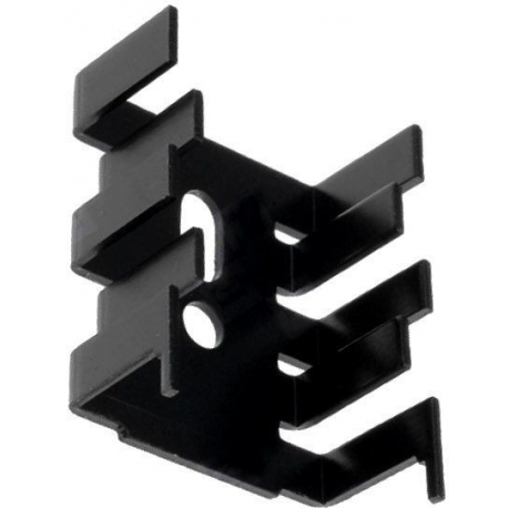 Disipador Térmico Aluminio Extrusionado en U 33x25x13mm