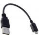 Adaptador cableado USB-Macho-Micro USB Macho