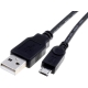 Adaptador cableado USB-Macho-Micro USB Macho 1m