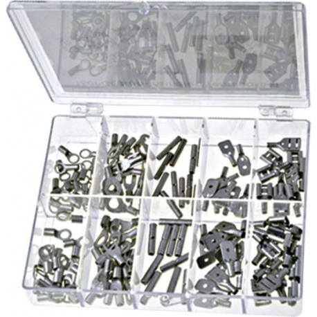 Juego de Faston sin aislar para cables