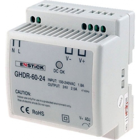 Fuente de alimentación Carril Din