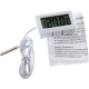 Termómetro digital de panel Blanco
