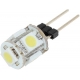 Led G4 Vertical Bi-Pin 5 led SMD 5050