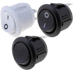 Interruptor basculante (Rocker) R1311 Blanco o Negro