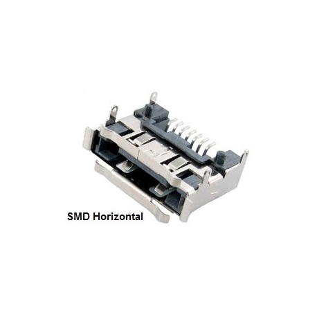 Conector Hembra SATA SMD