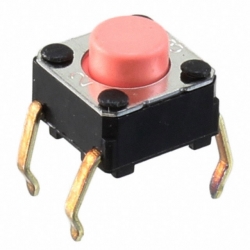Pulsadores Tact Switch 4 pin 6x6mm para PCB