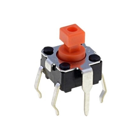 Pulsador Tact Switch de 6x6mm B3F 7.3