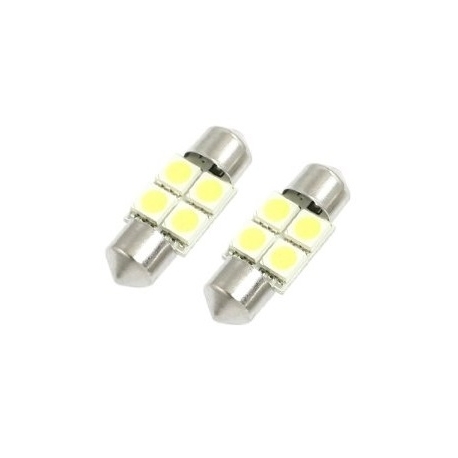 Festoon 4 LED 5050 SMD de 31mm
