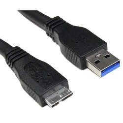 Adaptador cableado USB-A 3.0 Macho-Micro USB-B Macho