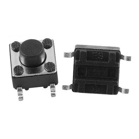 Pulsador Tact Switch de 4.5x4.5mm SMD
