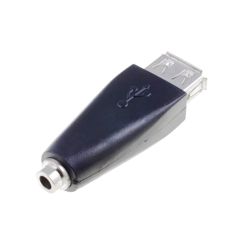 Adaptador USB-Hembra-Jack 3.5 Hembra