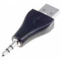 Adaptador USB-2, Macho-Jack 3.5 Macho