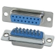 Conector Sub-D﻿ Hembra 15pin