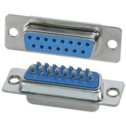 Conector Sub-D Hembra 15pin