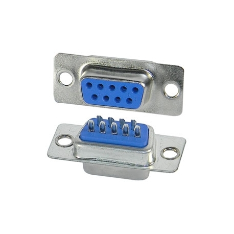 Conector Sub-D﻿ Hembra 9pin