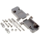 Carcasas para conector Sub-D﻿ 9pin gris