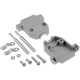 Carcasas para conector Sub-D﻿ 15pin gris