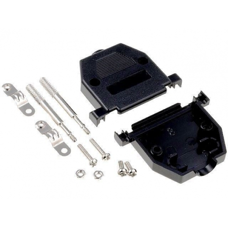 Carcasas para conector Sub-D﻿ 25pin negro