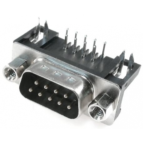 Conector Sub-D﻿ Macho Pcb 9pin