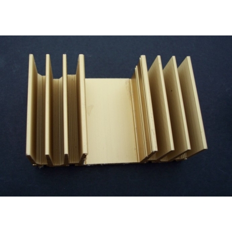 Disipador Térmico en U 82x52x30mm