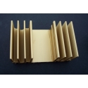Disipadores Térmicos Dorados 82x52mm