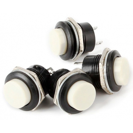 Pulsadores de panel reforzado de 19x19mm