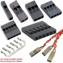 Conectores Dupont Hembra o Macho 2.54mm
