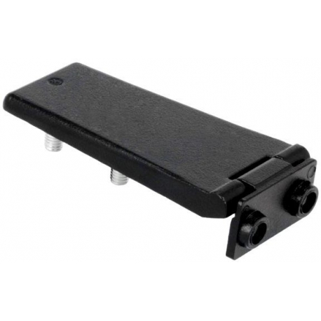 Bisagra Planas de Zamak Negro﻿﻿ 72x33mm