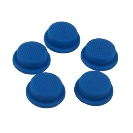 Boton de Goma 20x16x8mm Azul para Pulsadores/Interruptores