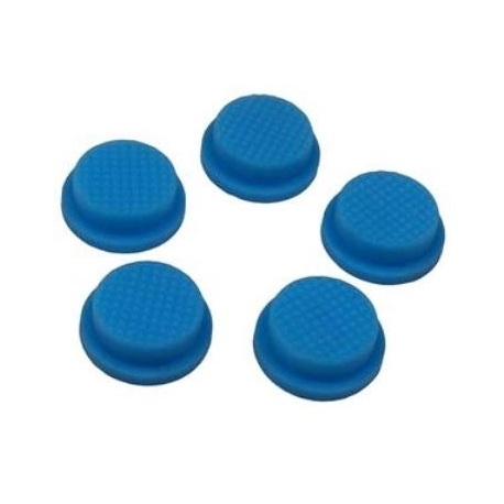 Boton de Goma 17x14x6mm Azul para Pulsadores/Interruptores