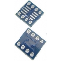 Pcb adaptador SMD-Pcb adaptador So8-Dip8 Mini Blue