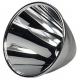 Reflector aluminio 42x31mm XML, XPL