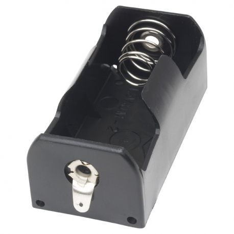 Portapilas baterías 1 x R14 para soldar