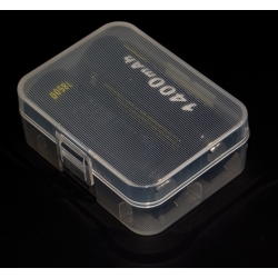 Caja de protección de Baterías 2x18500 o 18350