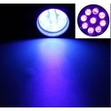 Linterna LED Blanco o Ultravioleta de 9 Led