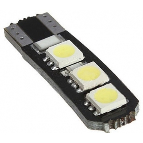 Bombilla LED T10 Canbus 6 Led 5050 SMD 12v