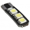 Bombillas T10 Canbus 6 Led 5050-12v Blanco frio
